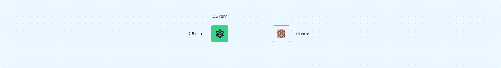 filled button