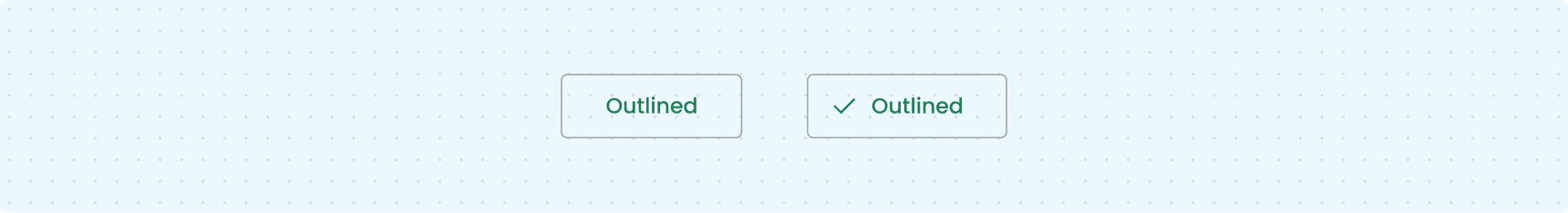 outline button