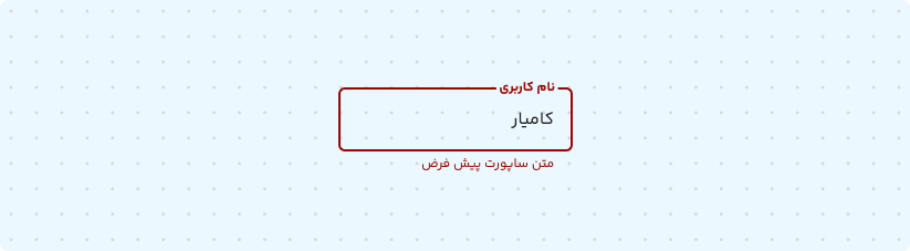 فیلد های اجباری دستور العمل
